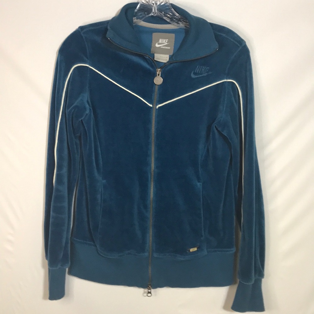 Nike track suit top zipper hoodie